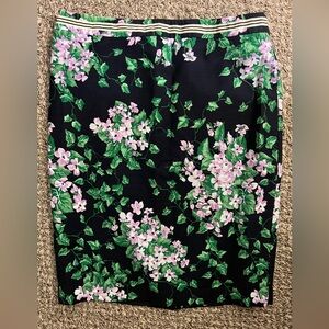 Talbots Navy Floral The Oprah Collection Shirt 12